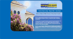 Desktop Screenshot of margotandmatt.com